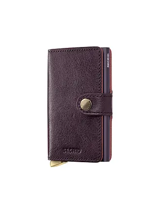 SECRID | Geldbörse PREMIUM MINIWALLET Bordeaux | 